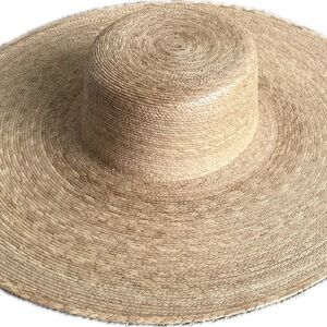 Lack Of Color Tan Wide-Brimmed Hat